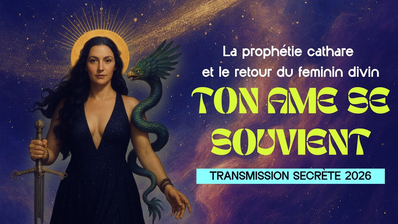 Transmission secrète 2026 : La prophétie cathare et le retour du Féminin Divin. #guidance #sophia