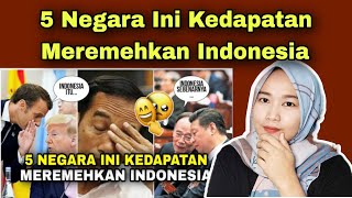 5 NEGARA INI KEDAPATAN MEREMEHKAN INDONESIA‼️MALAYSIAN REACTION