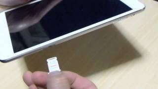 【 iPad mini 】SIMカードの取り出し方・挿入の仕方