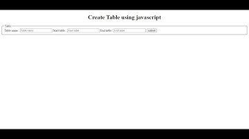 JavaScript Tutorial Do while loop | How to create table using Js | Do while statement in Urdu