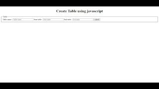 JavaScript Tutorial Do while loop | How to create table using Js | Do while statement in Urdu