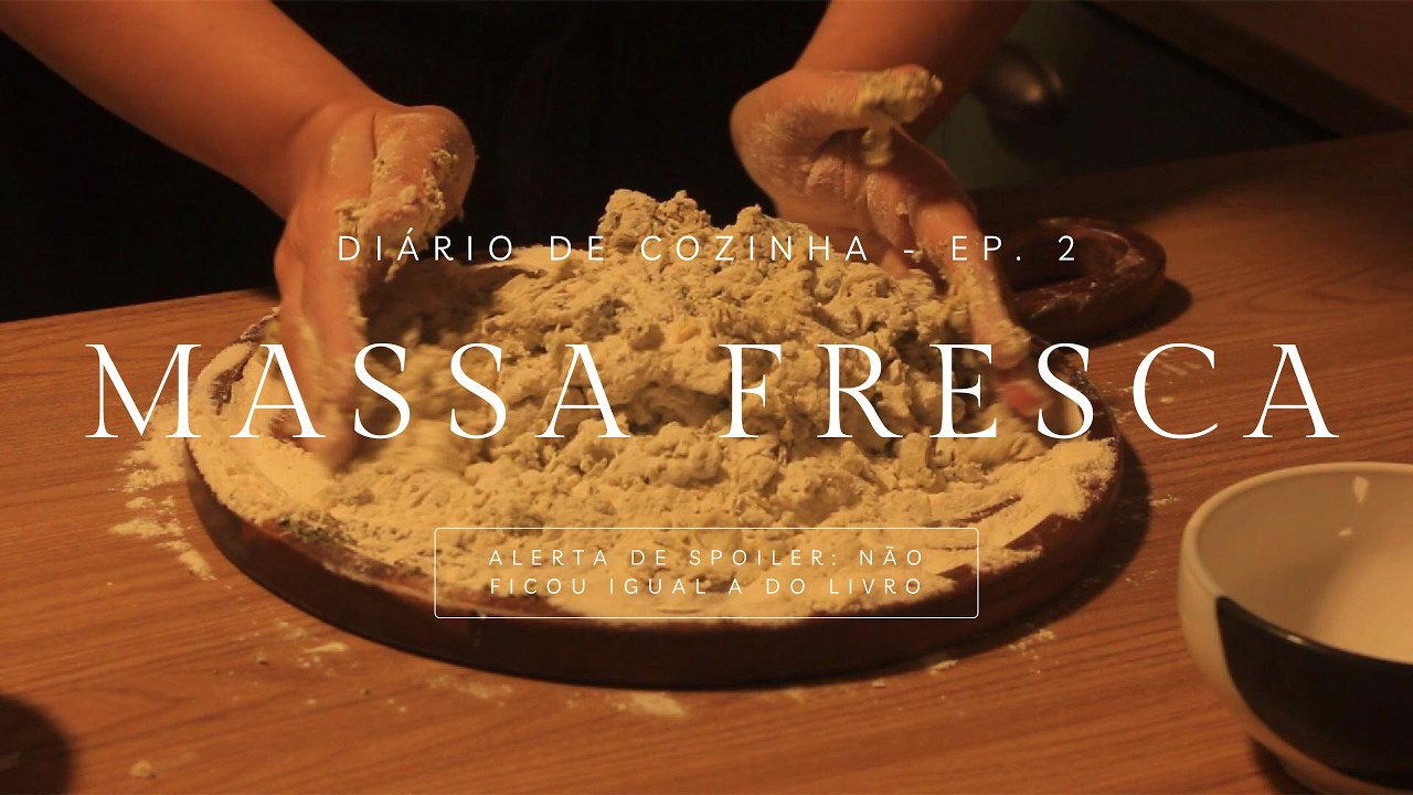 Diário de Cozinha - Ep. 2 | Massa fresca com ervas | Noite tranquila | Jantar com calma