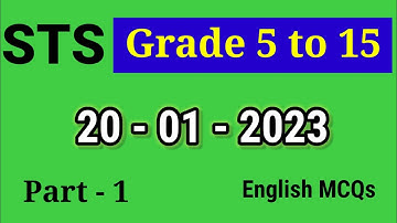 IBA : STS : Graduation Category Solved Paper : 20 - 01 - 2023 : Part -1