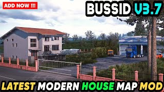 LATEST MODERN HOUSE MAP MOD For Bus Simulator Indonesia || Bussid V3.7.1 || Offroad Gamers || screenshot 3