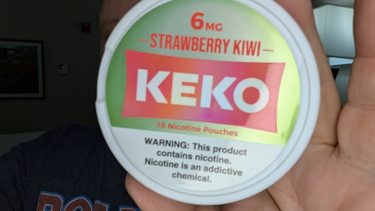 Keko Strawberry Kiwi Nicotine Pouches Review 