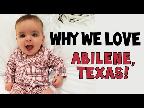 What We Love About Abilene, Texas! | USA Road Trip With A Baby | Converted Garage Airbnb Tour