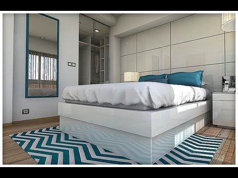 Diseño interior: dormitorio luminoso con baño y vestidor youtube