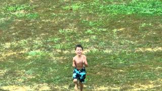 Giant Slip-N-Slide At Intel Summer Picnic
