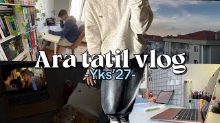 Ara Tati̇l Vlog Yks27 11.Sinif Öğrenci̇si̇ni̇n Bi̇r Günü