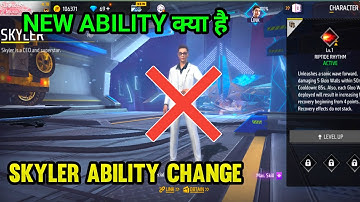 SKYLER CHARACTER ABILITY CHANGE,CHRONO CHARACTER  ABILITY CHANGE,ALOK ABILITY  CHANGE