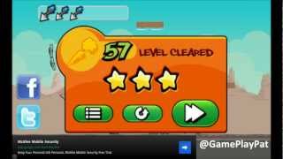 Bunny Shooter Level 57 World 4 - 3 Stars screenshot 5