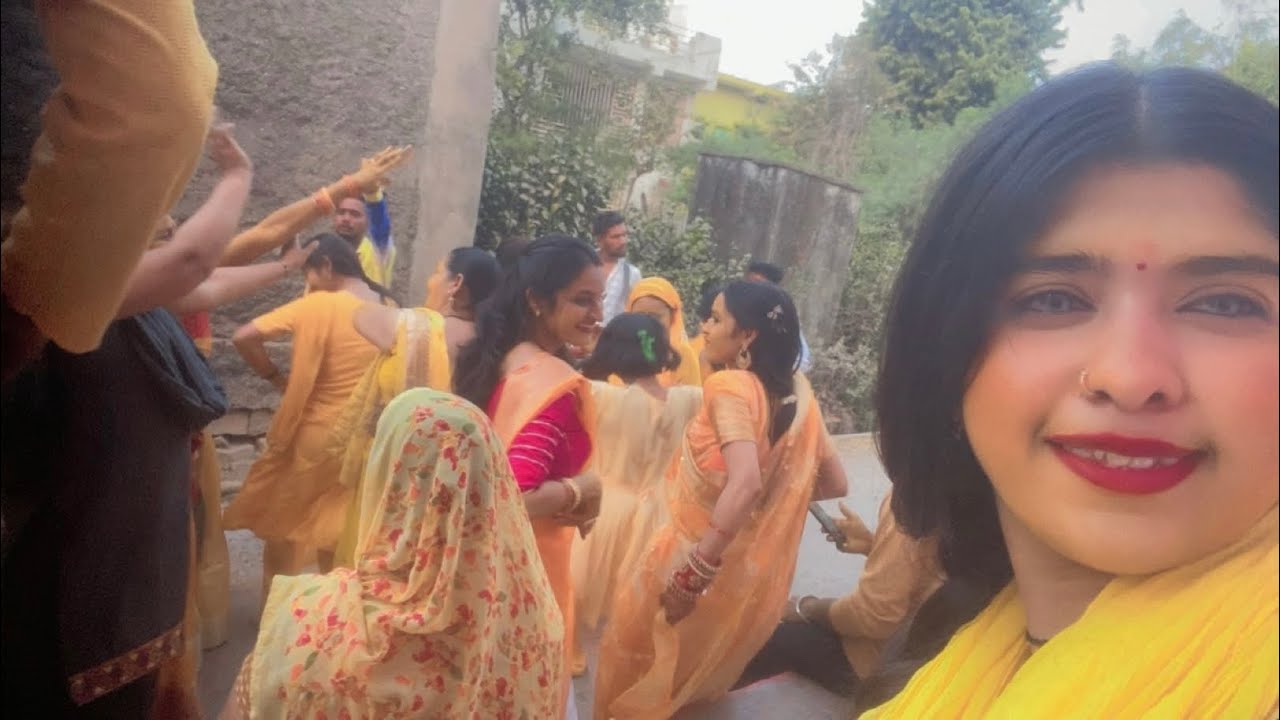Haldii function meh kiya full mastii 💝🥳🥳@Billodubey00 