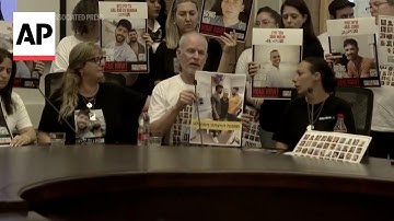 Released hostage calls for Netanyahu and Trump to end the war