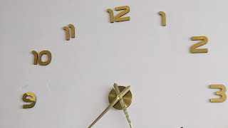 شرح طريقة تركيب الساعة الحائطية Aliexpress