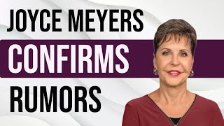 At 82, Joyce Meyer FINALLY Confirms the Rumors! Details