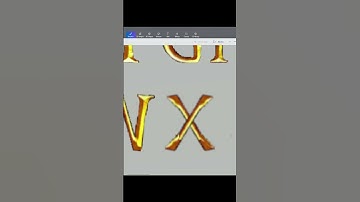 LoTR - BFME Font Art EP19: How to make the Letter X in Paint 3D using In-Game Images