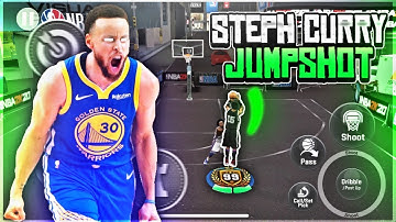 *NEW* STEPH CURRY IRL JUMPSHOT DISCOVERED IN NBA 2K20 MOBILE!! + ALTERNATIVE OPTION