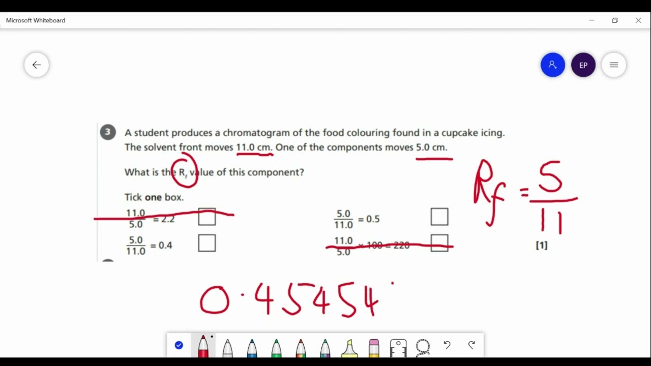 Chemical Analysis - AQA GCSE Combined Science Foundation