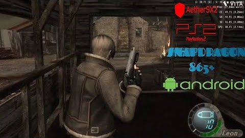 Aethersx2/ RESIDENT EVIL 4 / PS2 GAME / ON ANDROID