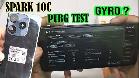 Tecno Spark10c pubg test 4gb/128gb t606 | spark 10c gaming test
