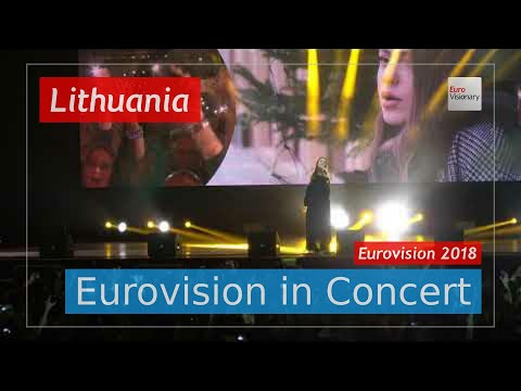 Lithuania Eurovision 2018 Live: Ieva Zasimauskaitė - When We're Old - Eurovision in Concert