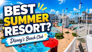 Disney’s Beach Club might be the BEST summer resort at Disney World!