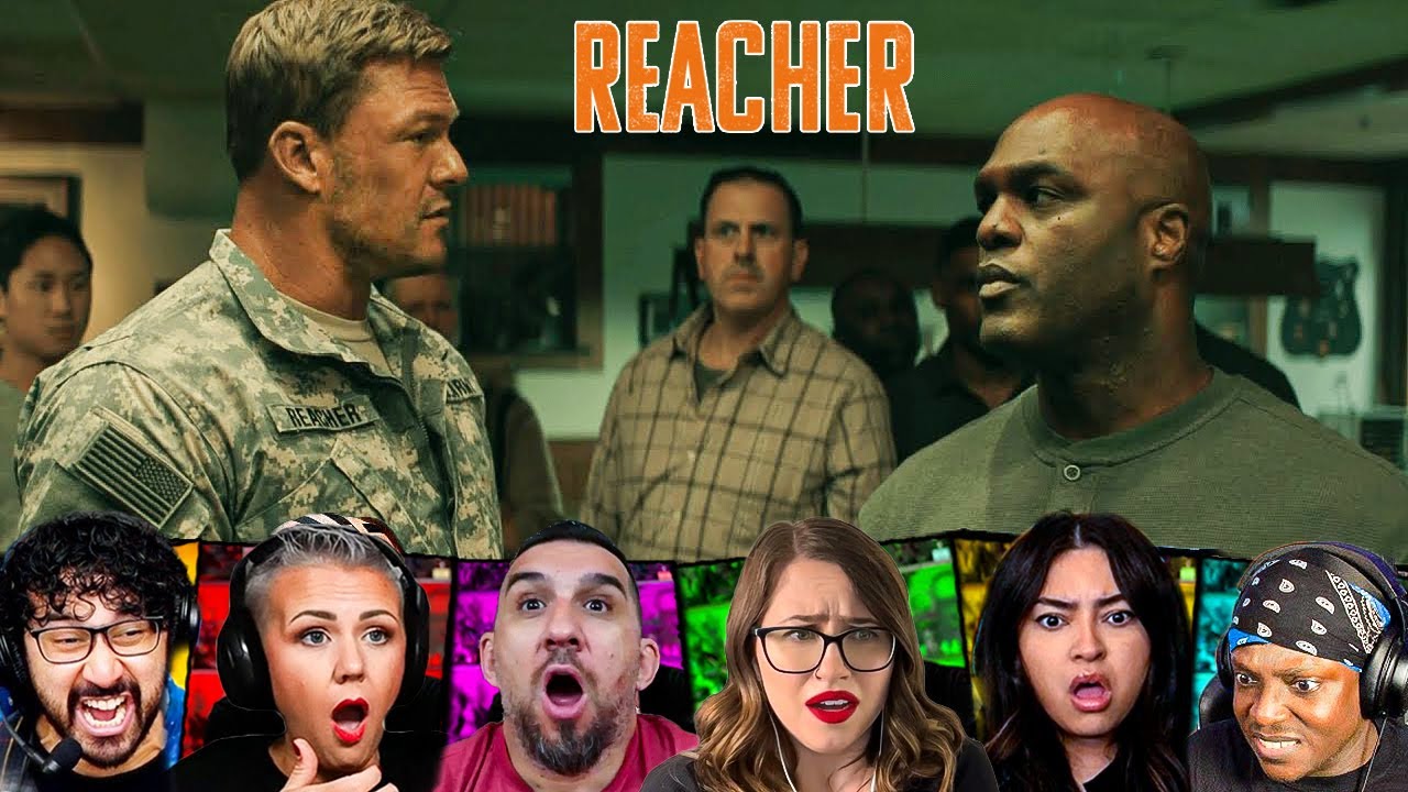 TOP "Dumb guys never walk away!" Reactions!  Reacher 2x1 'ATM' Reaction *First time Watching*