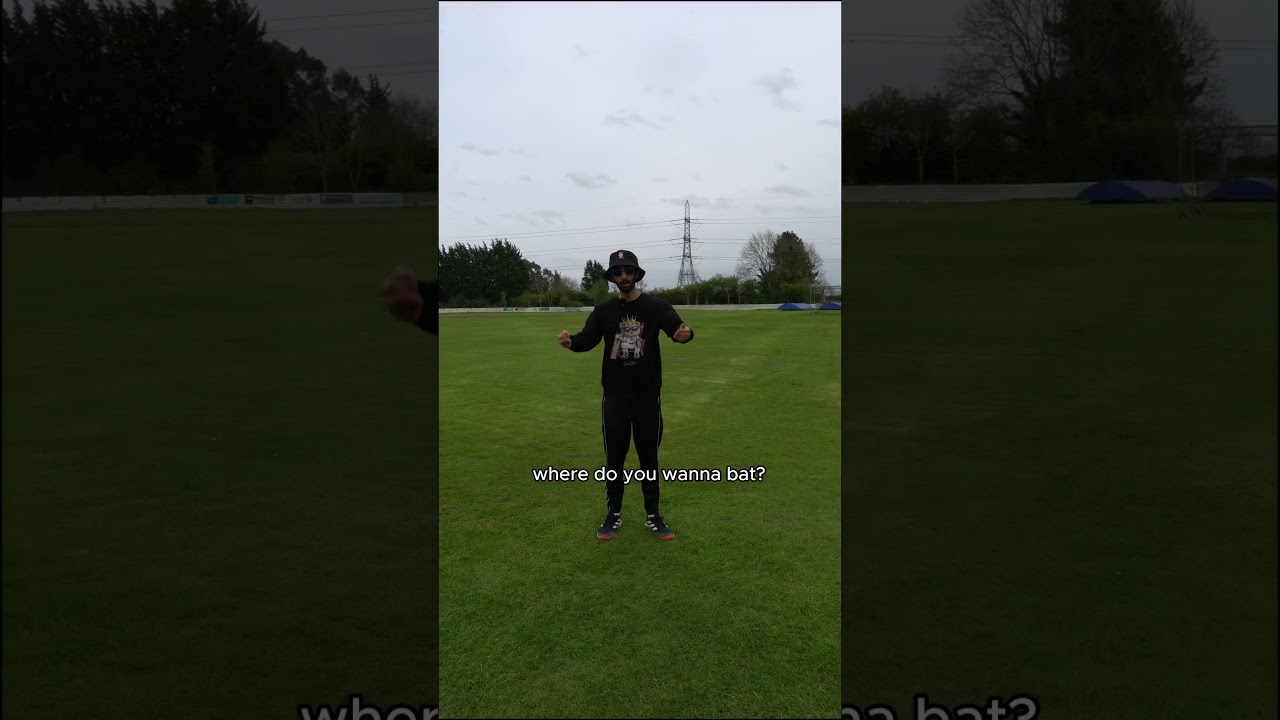 POV- вы вступаете в новый крикетный клуб… 