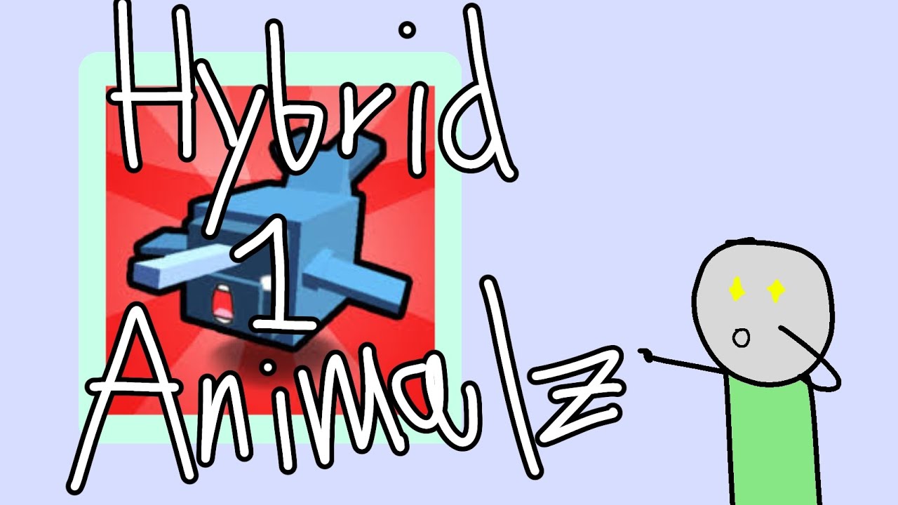 Playing Hybrid Animals Episode 1!! YouTube