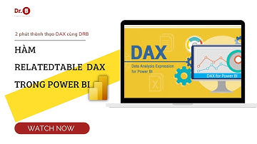 2 phút thành thạo hàm DAX trong Power BI cùng DrB |32. Hàm RALATEDTABLE