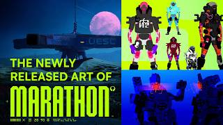 Exploring Bungie's Massive Marathon Concept Art Drop