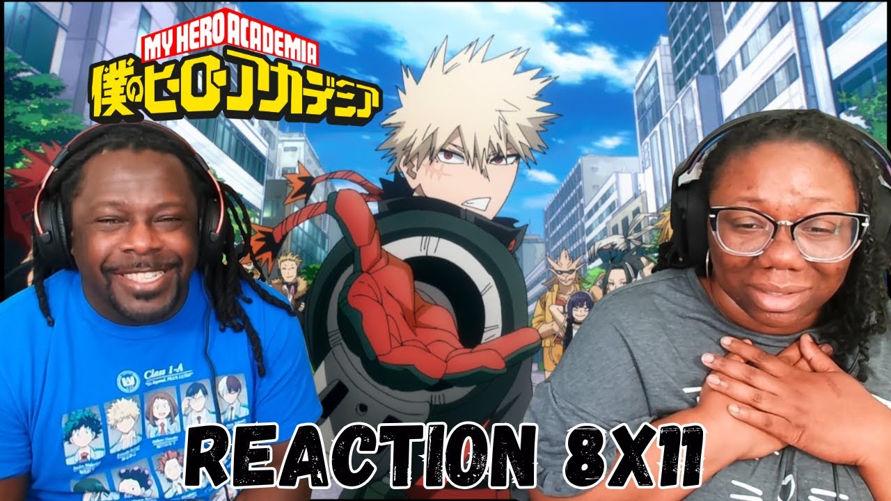 Моя геройская академия 8x11 | Моя геройская академия | Реакция
