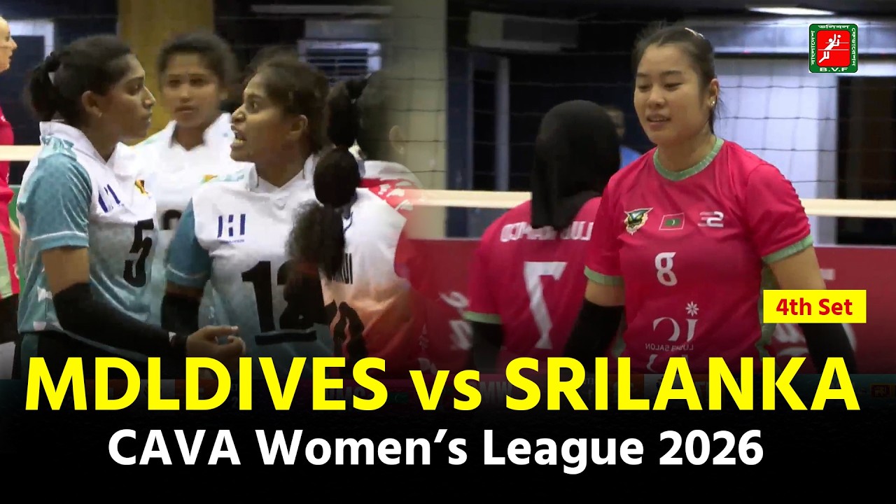 WAMCO (MDV) vs HIRDARAMANI SC (SRI) | 4th Set | BVF | CAVA Women’s League 2026