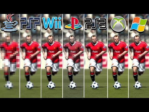 FIFA 12 (2011) Java vs PSP vs Wii vs PS2 vs PS3 vs XBOX 360 vs PC (Wich One is Better?)