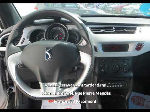 Citroën Ds3 Puretech 82ch Chic à Vendre à Bordeaux Chez At Vpnautos