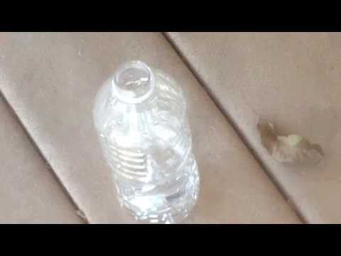 How To Make A Water Bottle Bomb (it just makes a rely loud sound)