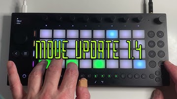 Ableton Move Update 1.4 : 4ths Chord Layout #ableton #abletonmove #drummachine