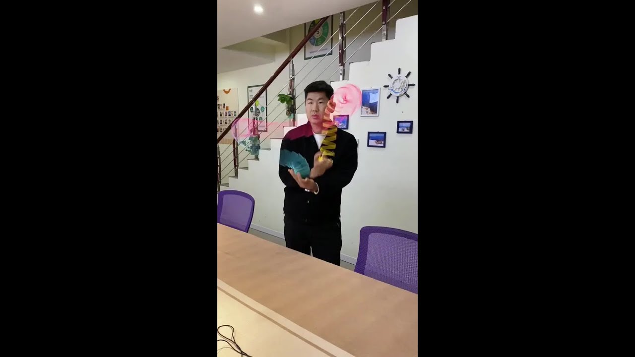 Rainbow Ring Performance Tutorial Recruitment Art Promotion Master Shang Teacher