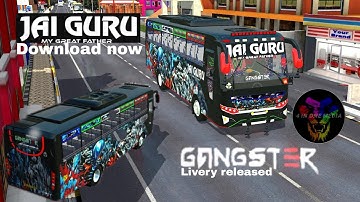 Jaiguru gangster reloaded livery for Techies  4  Tech zedvega v2 mod|| download now