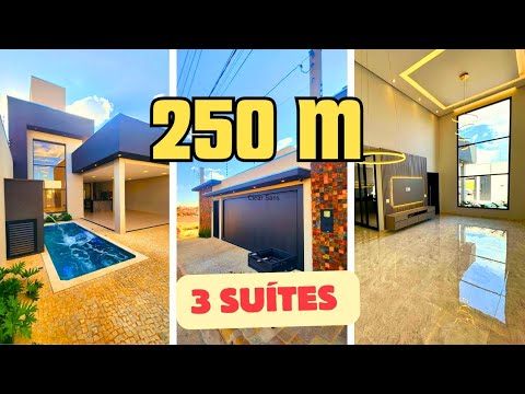 House for sale in the interior of São Paulo with 3 suites
