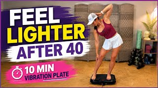 10 Min Vibration Plate Workout | Look Leaner + Feel Lighter screenshot 2