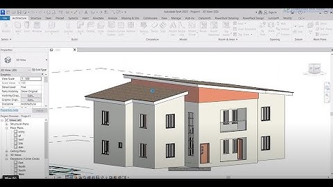 REVIT 2023 modelling of modern residential building + Lumion Rendering (Complete training)