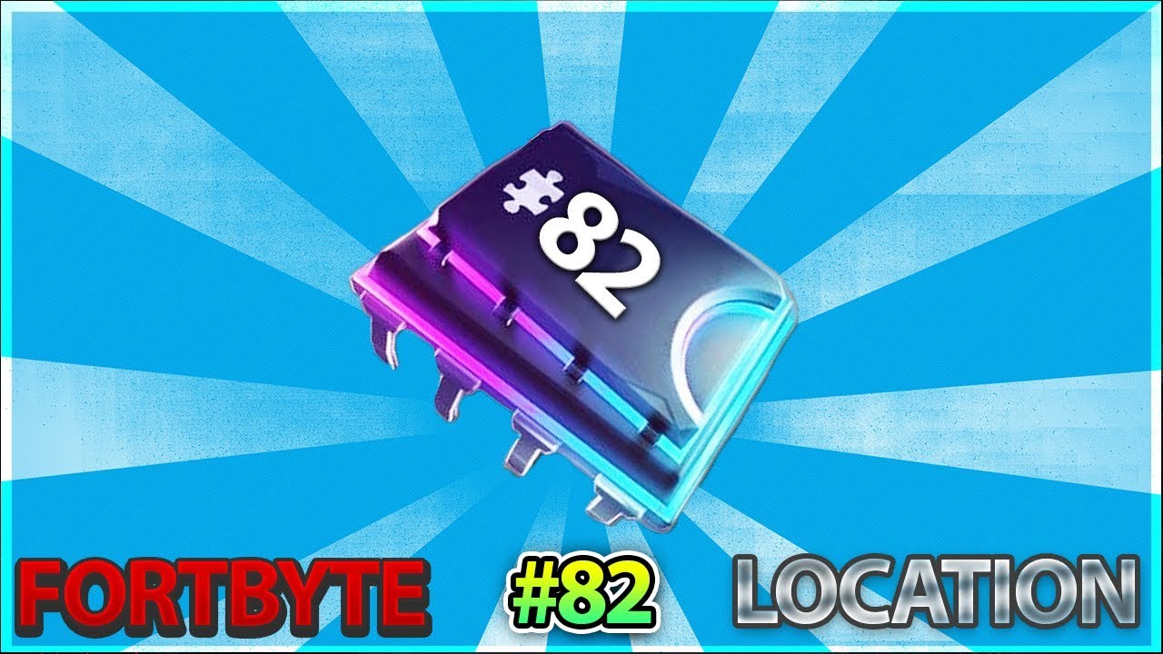 Fortbyte #82 Location Guide - ACCESSIBLE BY SOLVING THE PRESSURE PLATE PUZZLE NW OF THE BLOCK