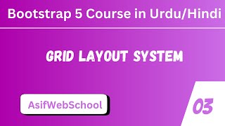 03 Bootstrap Grid Layout System in Urdu/Hindi