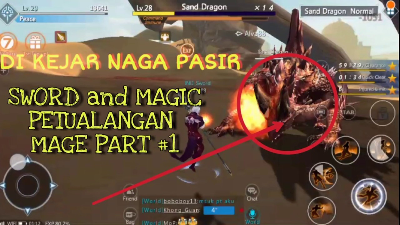 SWORD AND MAGIC MAGE GAMPLAY INDONESIA