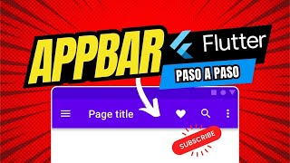 Cómo Crear un AppBar Reutilizable en Flutter 🚀 | Botón Back, Título y Acciones Personalizadas