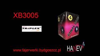 Fajerwerki TRIPLEX wyrzutnia XB3005 FINAL CAKE 2