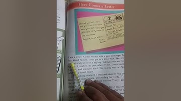 Class 3 | Ch 17 | EVS | NCERT | Here comes a letter✉️