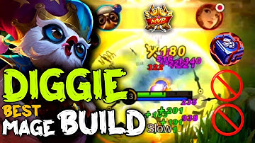 Diggie damage build | Inspired by Ohmyv33nus - MLBB