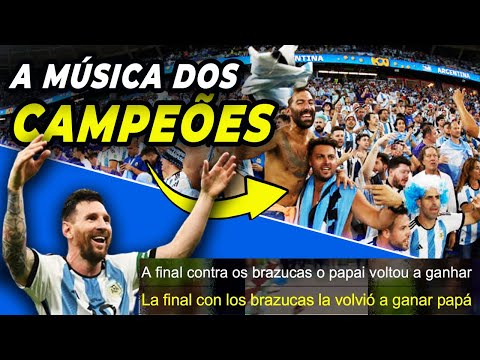 A nova letra de 'Muchachos', música que embalou Argentina na Copa